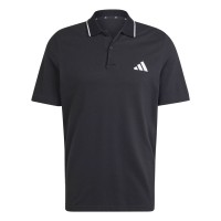 adidas,men's,short,sleeve,polo,shirt,black,white