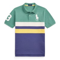 риза,с,къс,ръкав,polo,ralph,lauren,kids,embroidered,logo,breathable,short,sleeve,shirt,fairway,green