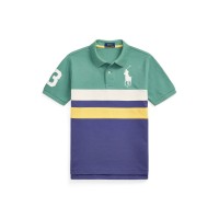 риза,с,къс,ръкав,детски,3/4,панталони,polo,ralph,lauren,kids',embroidered,logo,breathable,short,sleeve,shirt,fairway,green