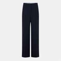 панталони,дамски,чорапогащи,и,клинове,boss,tikela,straight,leg,trousers,straight,leg,design,open,blue