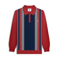 мъжки,горнища,размер+,lambretta,sleeve,stripe,knitted,polo,burgundy