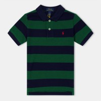 риза,с,къс,ръкав,детски,3/4,панталони,polo,ralph,lauren,kids',stripe,short,sleeve,shirt,grn,navy