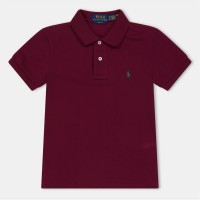 риза,с,къс,ръкав,детски,3/4,панталони,polo,ralph,lauren,kids',embroidered,short,sleeve,shirt,classic,wine