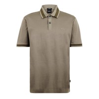 блуза,с,яка,мъжки,тениски,boss,men,s,hbb,phillipson,cotton,short,sleeve,polo,shirt,open,brown