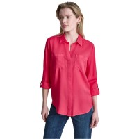 дамски,ризи,dkny,women's,long,sleeve,blouse,punch