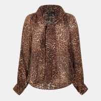 nobodys,child,women,s,goldie,long,sleeve,blouse,brown