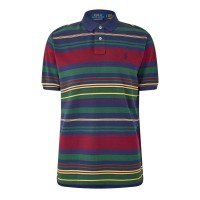 риза,с,къс,ръкав,мъжки,тениски,polo,ralph,lauren,men,s,breathable,tailored,fit,short,sleeve,shirt,classic,wine