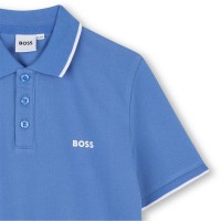 юношеска,блуза,с,яка,детски,облекла,boss,logo,print,polo,shirt,juniors,navy,blue