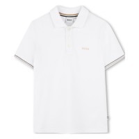 блуза,с,яка,boss,kids,tipped,stripe,logo,polo,shirt,white