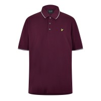 блуза,с,яка,облекла,на,разпродажба,мъжки,тениски,lyle,and,scott,short,sleeve,polo,shirt,burgundy,w537