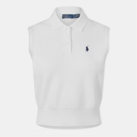 блуза,с,яка,дамски,топове,polo,ralph,lauren,women's,short,sleeve,polo,shirt,white