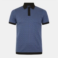 блуза,с,яка,облекла,на,разпродажба,ted,baker,geo,short,sleeve,polo,shirt,dk,blue