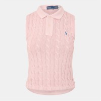 блуза,с,яка,дамски,топове,polo,ralph,lauren,women's,short,sleeve,polo,shirt,pink,sand