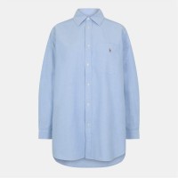 дамски,ризи,polo,ralph,lauren,women's,long,sleeve,blouse,bsr,blue