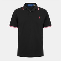 блуза,с,яка,облекла,на,разпродажба,мъжки,тениски,polo,ralph,lauren,men's,tipped,short,sleeve,polo,shirt,polo,black
