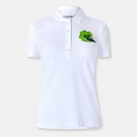 блуза,с,яка,дамски,топове,lacoste,women's,short,sleeve,polo,shirt,white