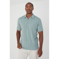 облекла,на,разпродажба,мъжки,блузи,с,яка,brave,soul,neck,polo,mint,green