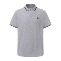 мъжки,блузи,с,яка,pretty,green,tipped,polo,mens,grey