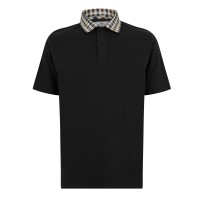 блуза,с,яка,мъжки,тениски,aquascutum,men,s,short,sleeve,polo,shirt,black