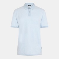 блуза,с,яка,мъжки,тениски,boss,men,s,h,parlay,micro,pattern,cotton,short,sleeve,polo,shirt,pastel,blue