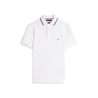 облекла,на,разпродажба,мъжки,тениски,tommy,hilfiger,tommy,dc,liquid,polo,sn62,white