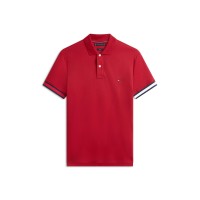 блуза,с,яка,мъжки,тениски,tommy,hilfiger,men,s,short,sleeve,polo,shirt,regatta,red