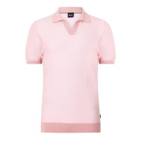 блуза,с,яка,мъжки,тениски,boss,men,s,short,sleeve,polo,shirt,light,pink,686