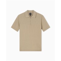 блуза,с,яка,мъжки,тениски,armani,exchange,men's,knitted,polo,shirt,winter,beige