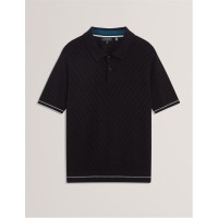 ted,baker,ted,stitch,polo,sn61,black