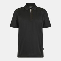 блуза,с,яка,мъжки,тениски,boss,men,s,h,paras,65,polo,quarter,zip,shirt,black,001