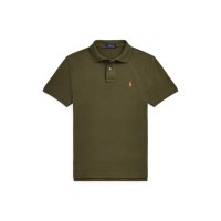 риза,с,къс,ръкав,облекла,на,разпродажба,мъжки,тениски,polo,ralph,lauren,men's,custom,slim,short,sleeve,shirt,canopy,olive