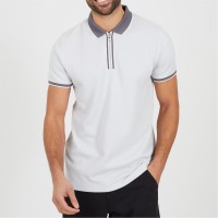облекла,на,разпродажба,мъжки,блузи,с,яка,brave,soul,short,sleeve,mens,polo,with,contrast,zip,collar,grey,charcoal