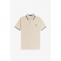 блуза,с,яка,мъжки,тениски,fred,perry,short,sleeve,twin,tipped,polo,shirt,warm,oat,50a