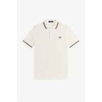 блуза,с,яка,мъжки,тениски,fred,perry,short,sleeve,twin,tipped,polo,shirt,ecru,79b