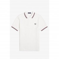 блуза,с,яка,мъжки,тениски,fred,perry,short,sleeve,twin,tipped,polo,shirt,white,red,t60