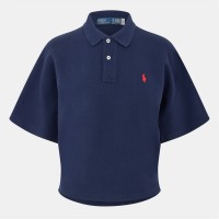 дамски,топове,polo,ralph,lauren,women's,heavyweight,shirt,newport,navy