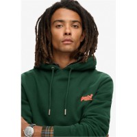 суичър,мъжки,ежедневни,облекла,мъжки,горнища,с,качулка,superdry,essentials,logo,hoodie,enamel,green