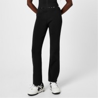 панталони,дамски,чорапогащи,и,клинове,off,white,ribbed,knit,trousers,black