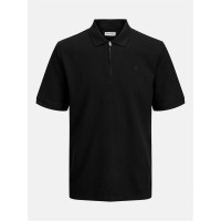 мъжки,блузи,с,яка,мъжки,горнища,размер+,мъжки,облекла,размер,jack,and,jones,zip,polo,mens,plus,size,black