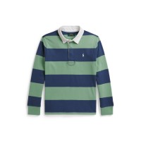 блуза,с,яка,polo,ralph,lauren,kids,ls,rugby,polo,long,sleeve,shirt,mint,royal