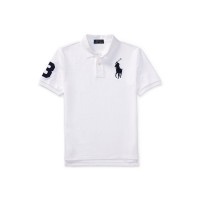 блуза,с,яка,polo,ralph,lauren,kids,large,pony,short,sleeve,polo,shirt,white