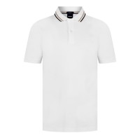 блуза,с,яка,облекла,на,разпродажба,мъжки,тениски,boss,men's,hbb,penrose,38,polo,shirt,signature,tipped,collar,white,100