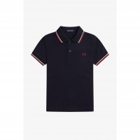 блуза,с,яка,fred,perry,twin,tipped,polo,shirt,navy,white,t55