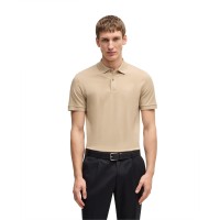 блуза,с,яка,мъжки,тениски,boss,mens,boss,black,pallas,polo,iconic,logo,embroidered,shirt,light,beige,275