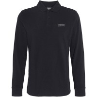 блуза,с,яка,облекла,на,разпродажба,мъжки,тениски,barbour,international,men's,long,sleeve,polo,shirt,black,bk31