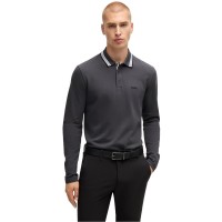 блуза,с,яка,облекла,на,разпродажба,мъжки,тениски,boss,plisy,long,sleeve,polo,shirt,dark,grey,027