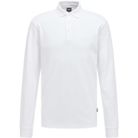 блуза,с,яка,облекла,на,разпродажба,мъжки,тениски,boss,pado,30,long,sleeve,polo,shirt,white,100