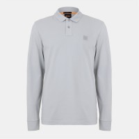блуза,с,яка,облекла,на,разпродажба,мъжки,тениски,boss,long,sleeve,polo,shirt,pastel,grey