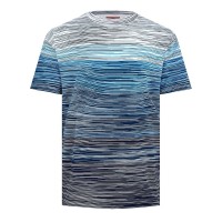 тениска,облекла,на,разпродажба,мъжки,тениски,missoni,space,dye,cotton,t,shirt,wht,blu,nvy