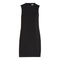 рокля,дамски,поли,и,рокли,calvin,klein,crepe,shift,dress,ck,black